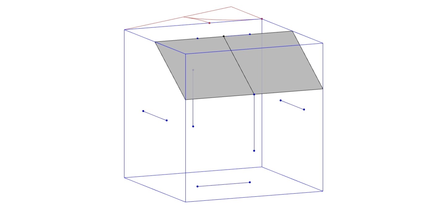 inside the cube – moving geometry